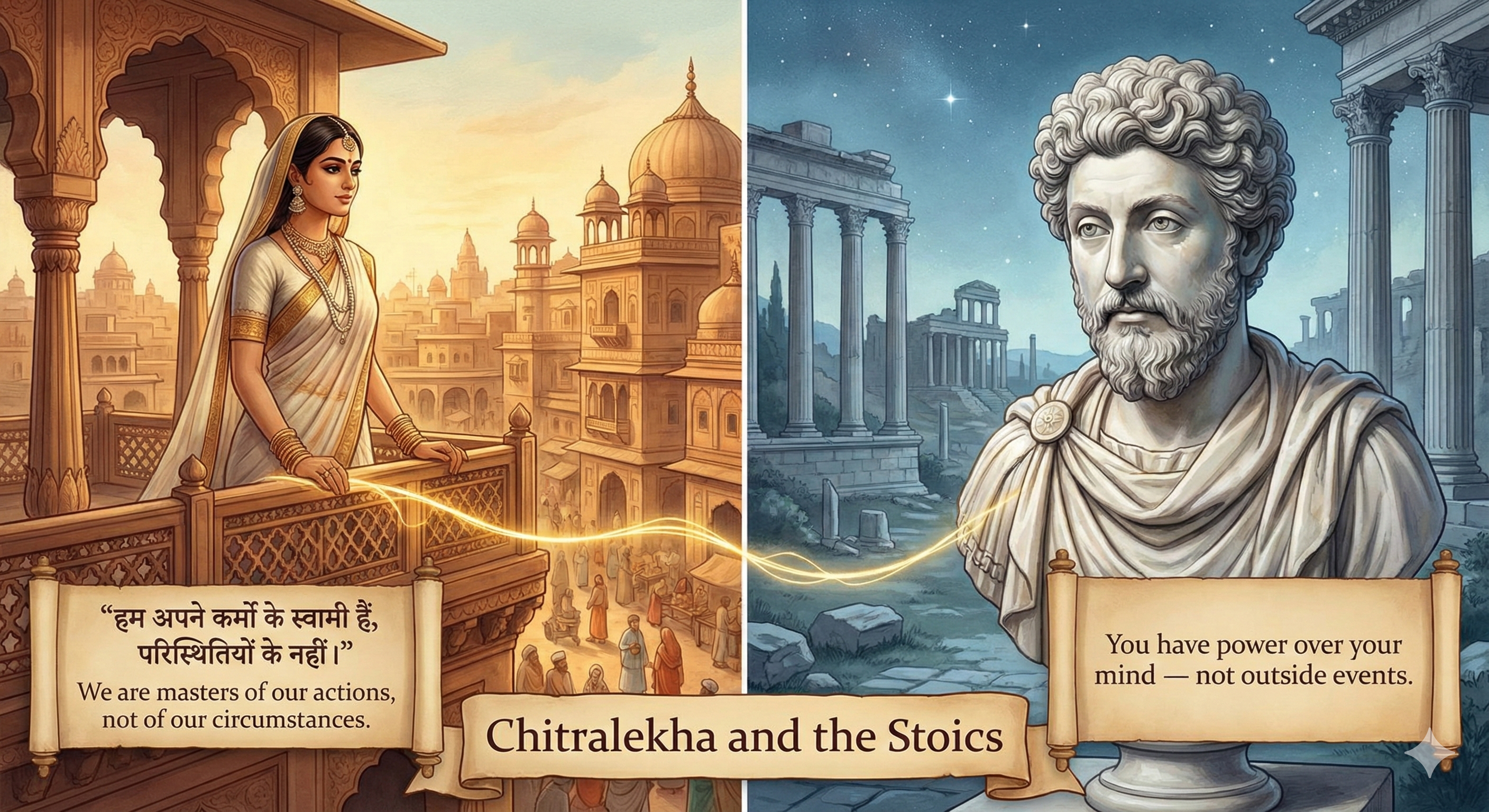 Chitralekha Book Review & Philosophy