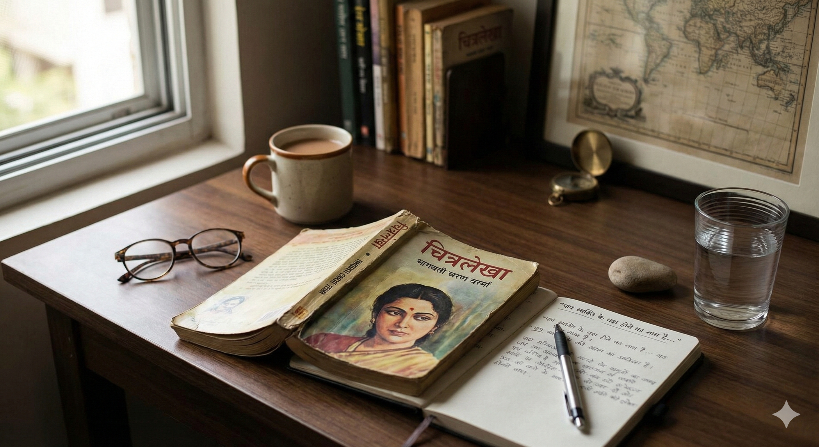 Bhagwati Charan Verma’s Chitralekha - A philosophical study 